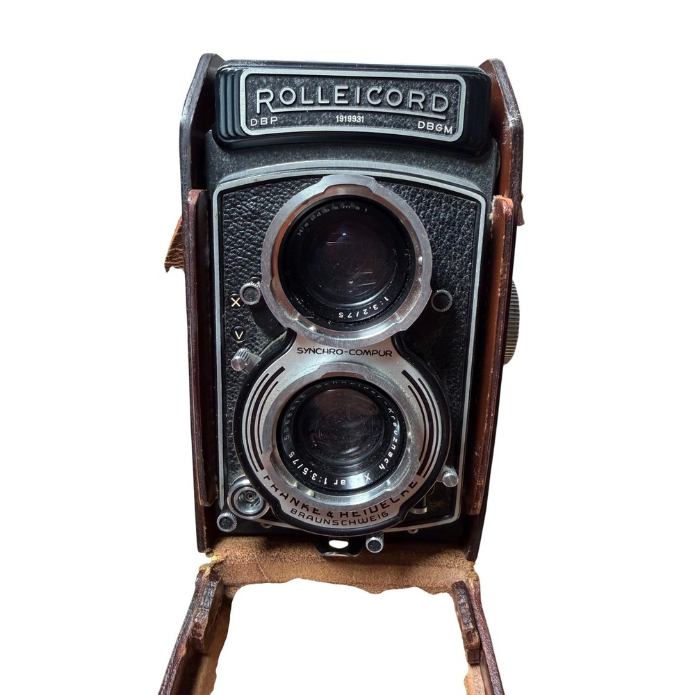 Rolleicord V K3C TLR Camera Schneider-Kreuznach Xenar 75mm f3.5 Case 1919931